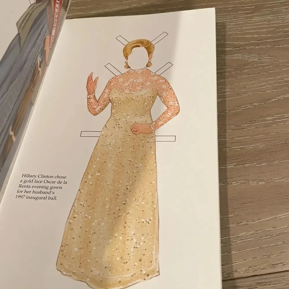 Hillary Clinton Paper Doll by Tim Foley Collectible Edition - Picture 4 of 6
